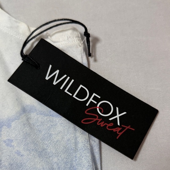 Wildfox Blue and White Tank Top - Picture 2 of 4